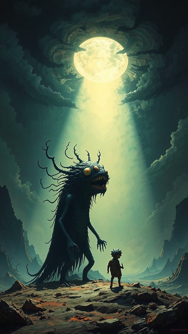 Uncanny creatures in a