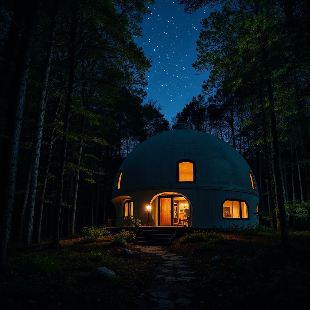 Rural New England dome
