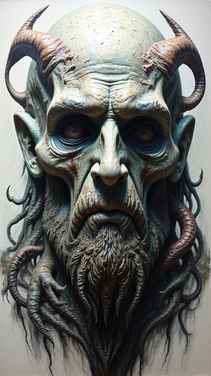 Hyper-realistic depiction of surreal