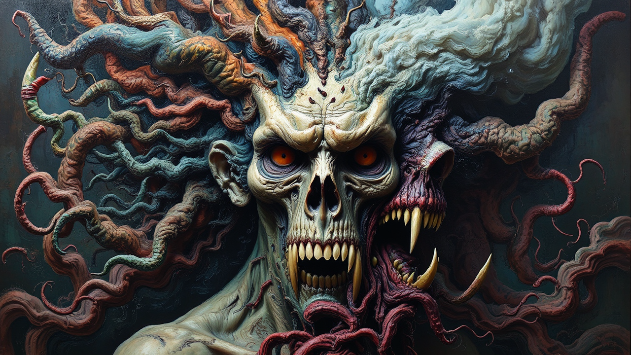 A hyperrealistic portrait of