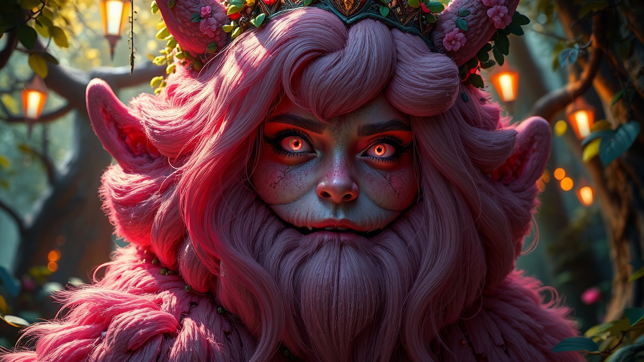 Hyper-realistic portrait of a