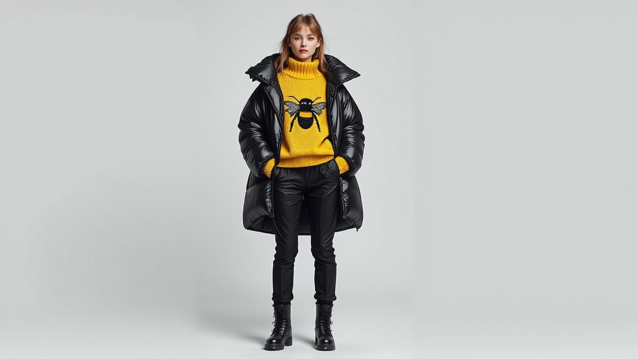 Woman in winter sports