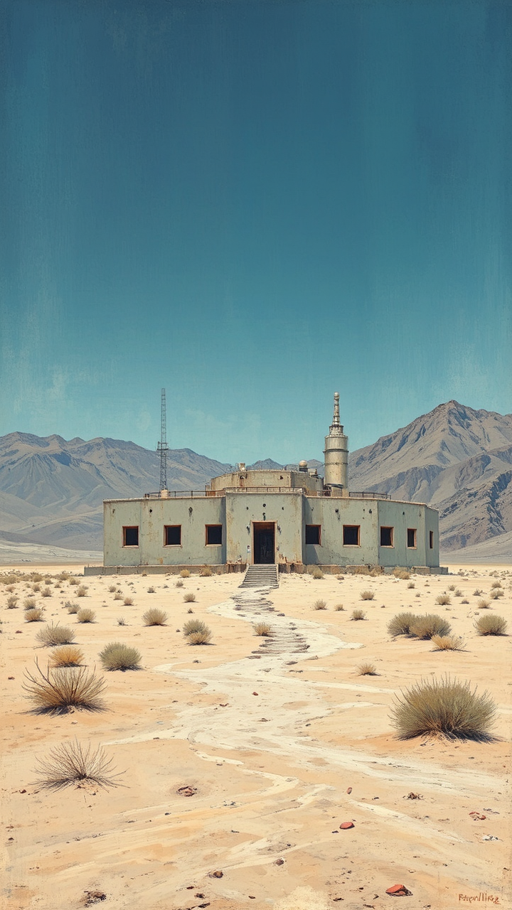 Abandoned government science lab