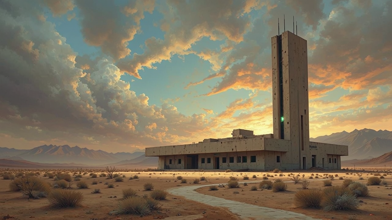 Abandoned government lab in