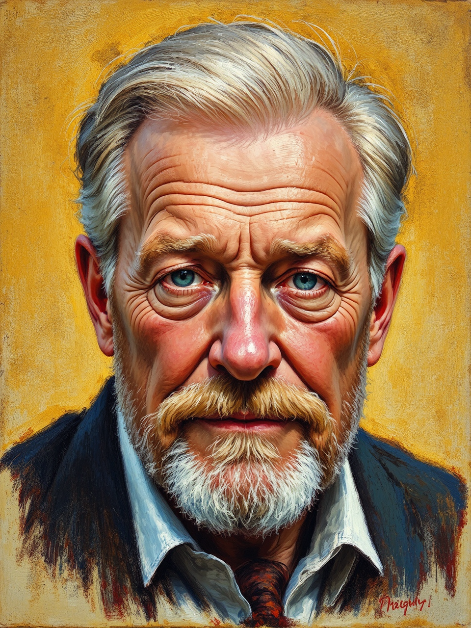 A highly detailed portrait