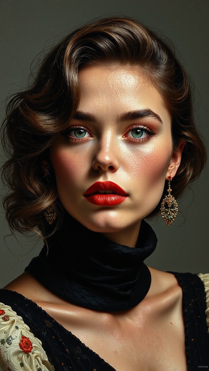 Highly detailed modern fashion