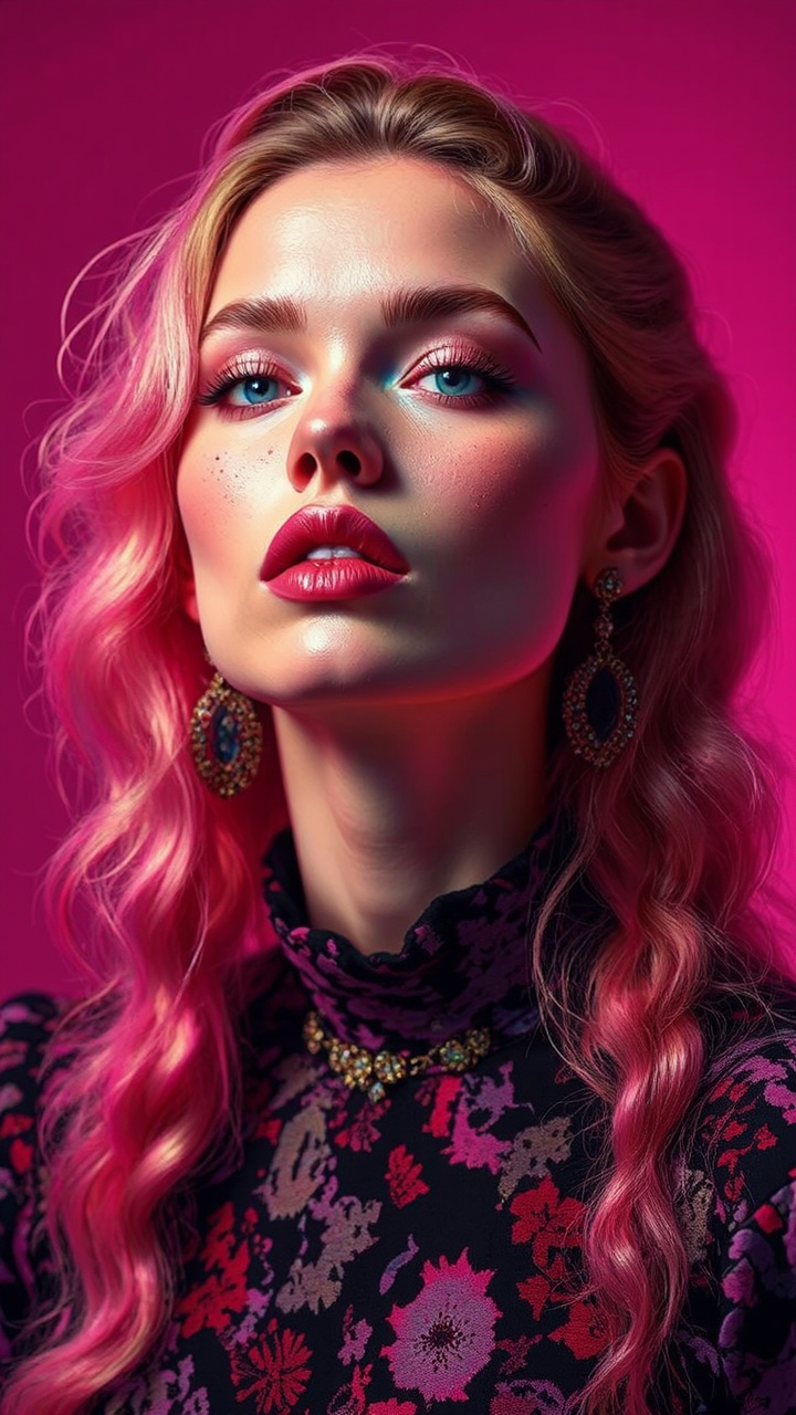 A studio portrait of