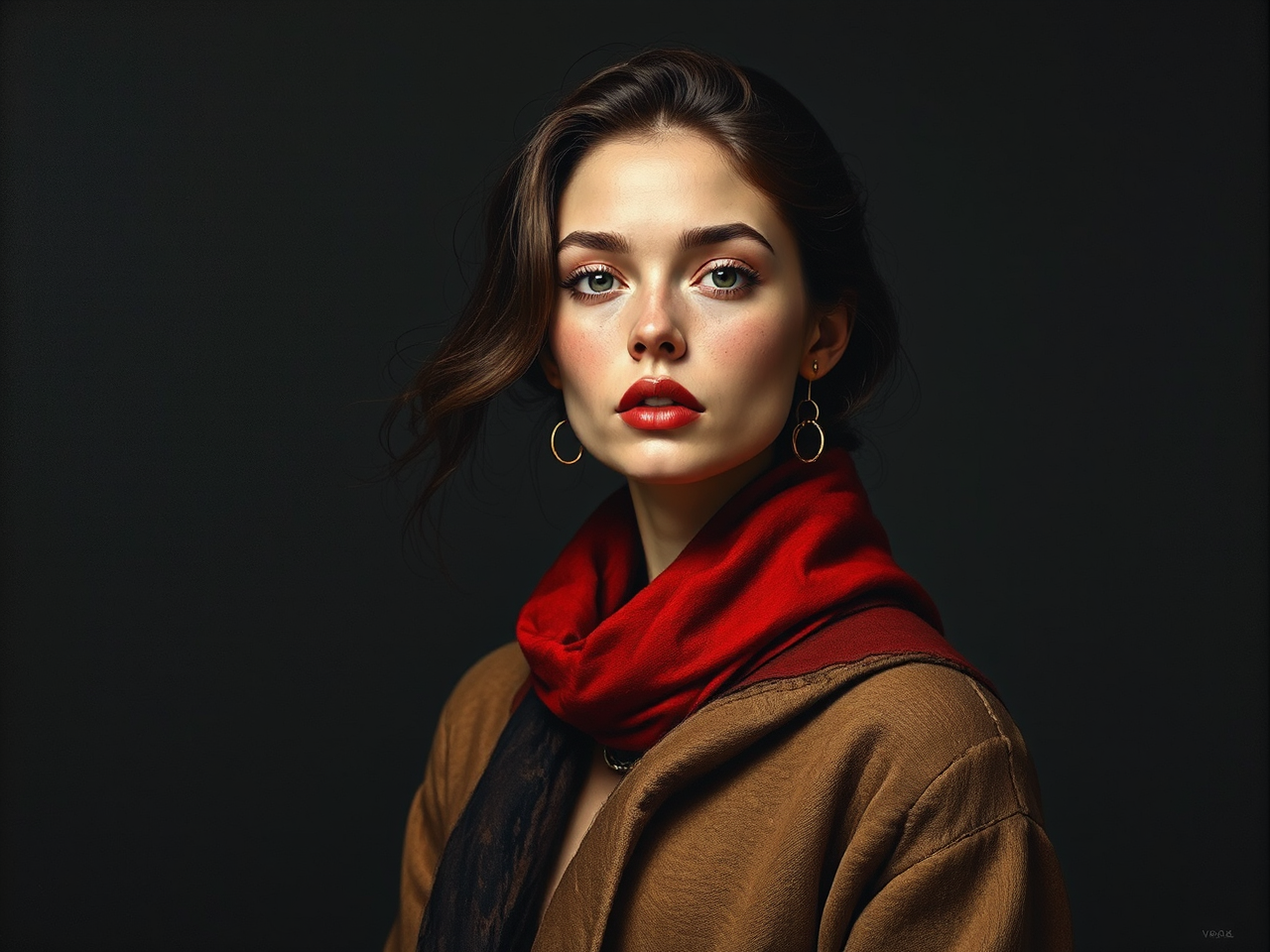 Modern nautical full-length portrait