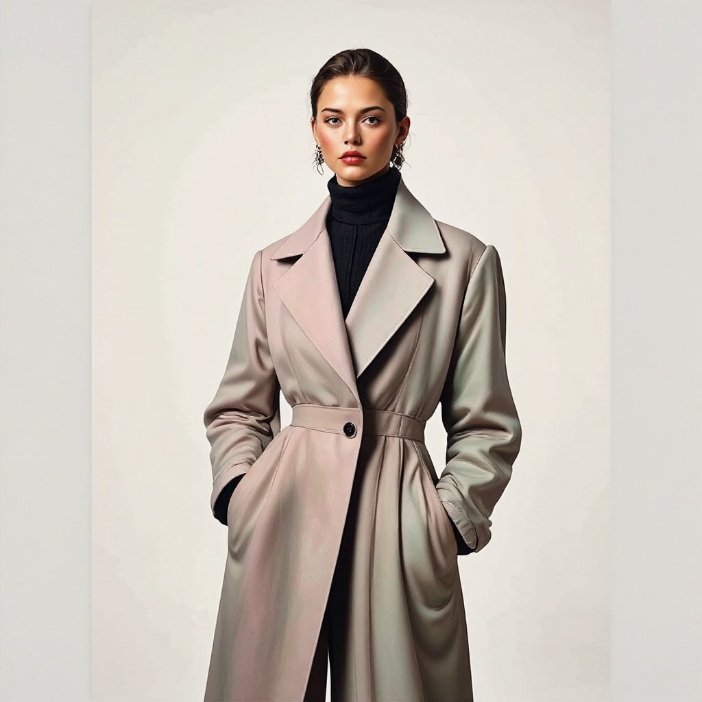 Highly detailed streetwear portrait