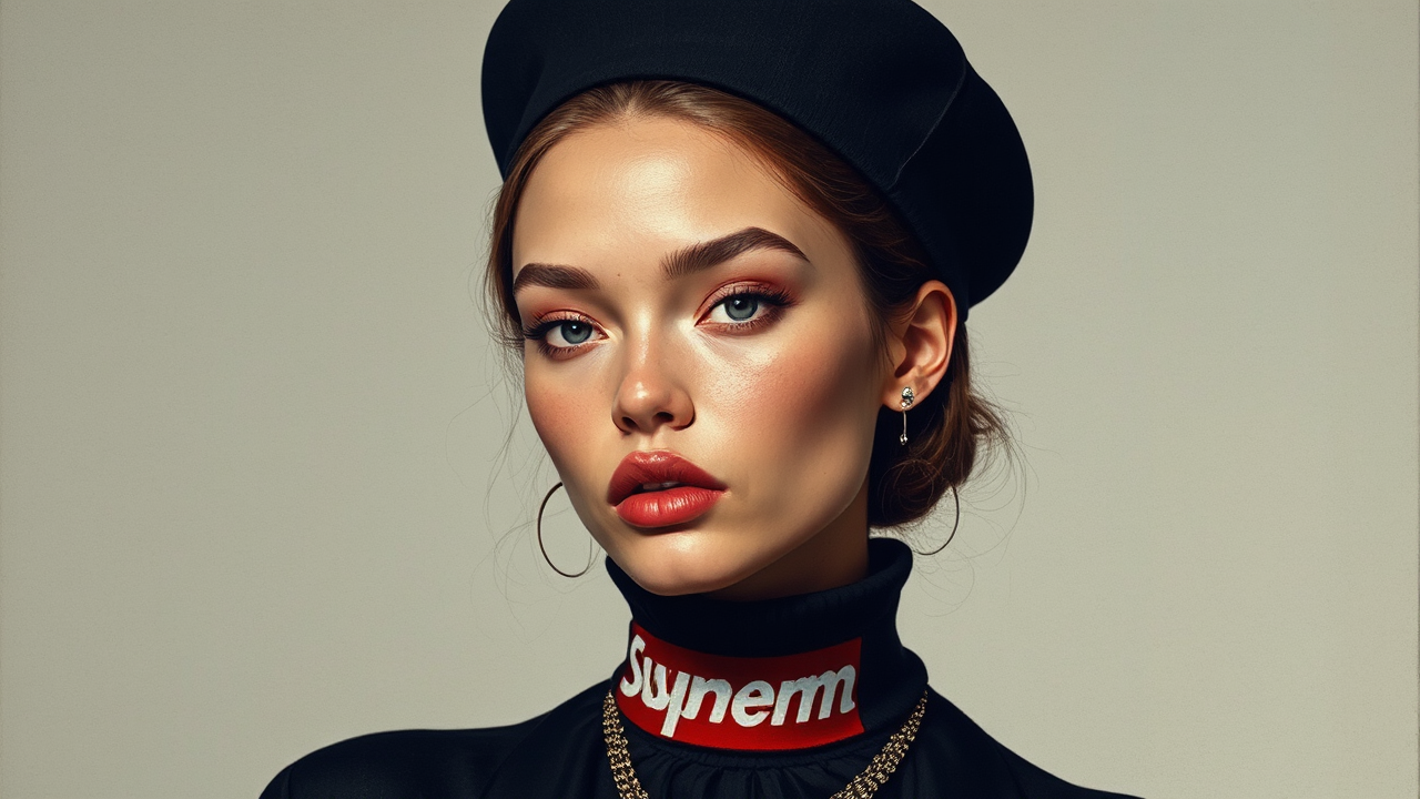 Highly detailed streetwear painting