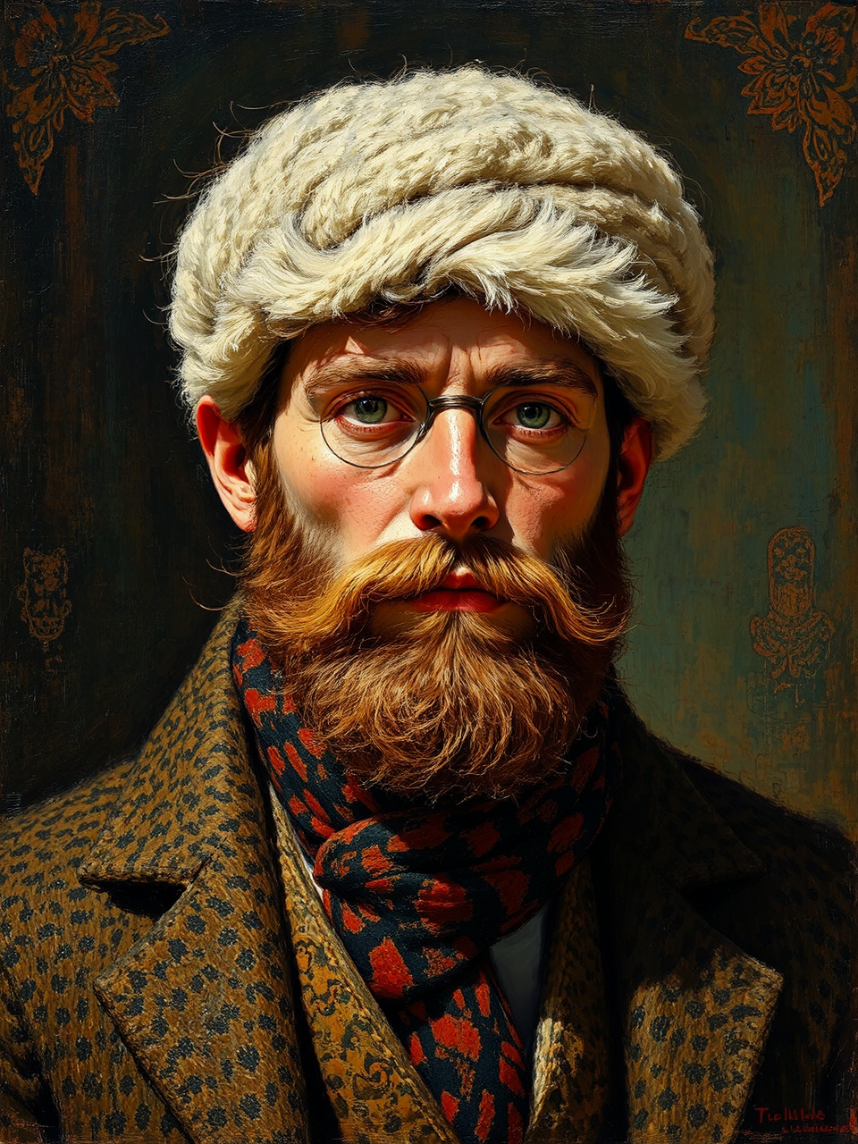 Young man with beard