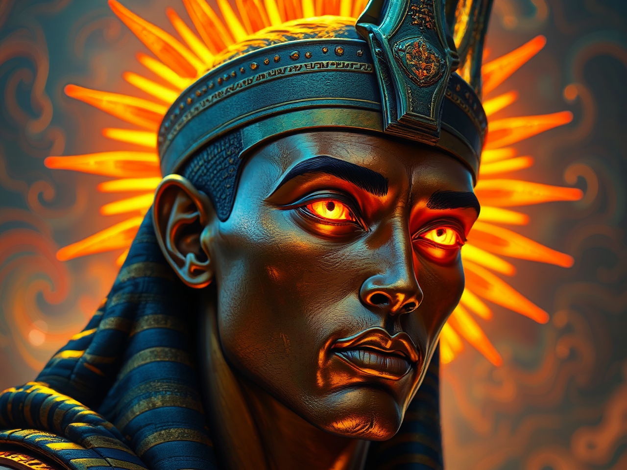 Close-up portrait of a