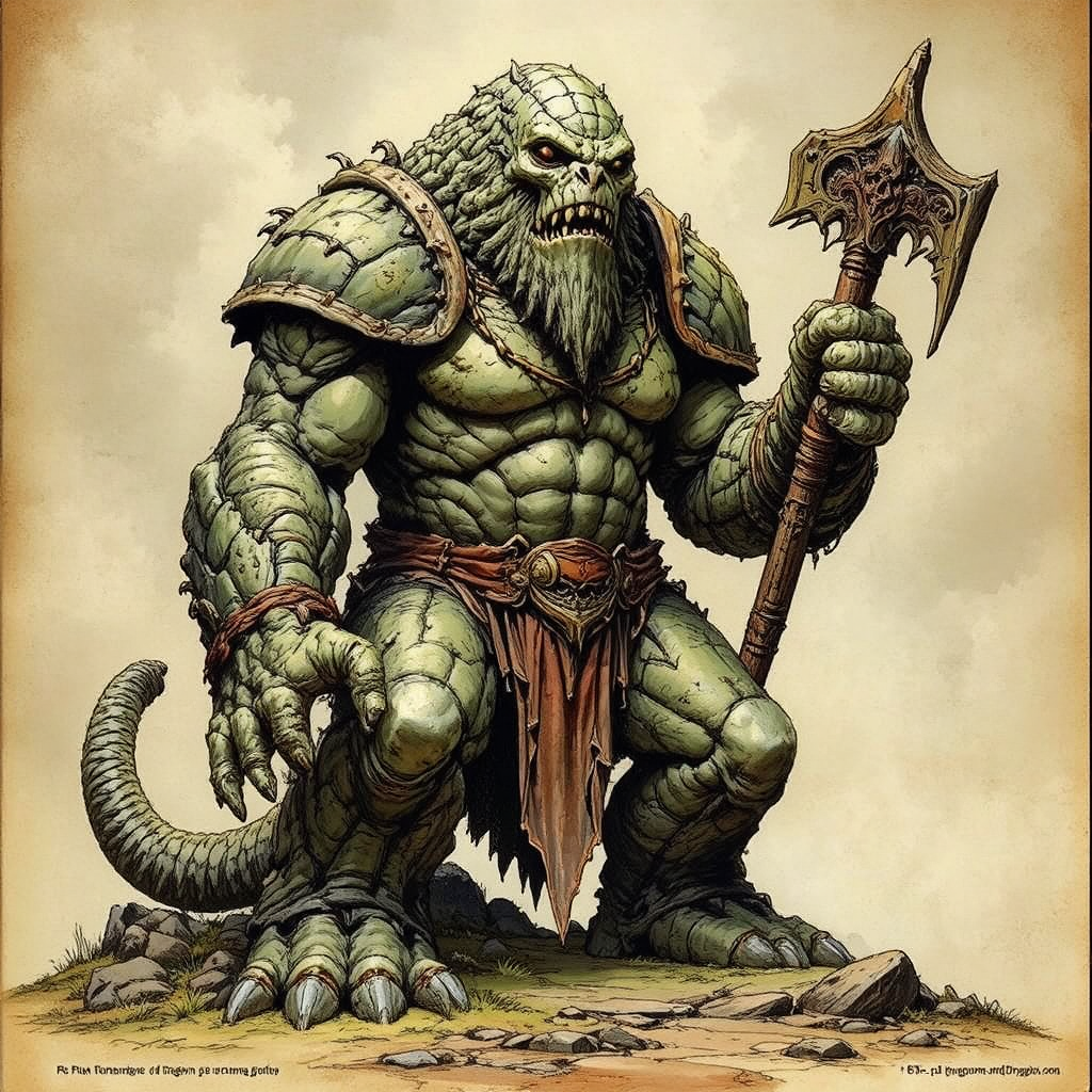 A mythical creature in