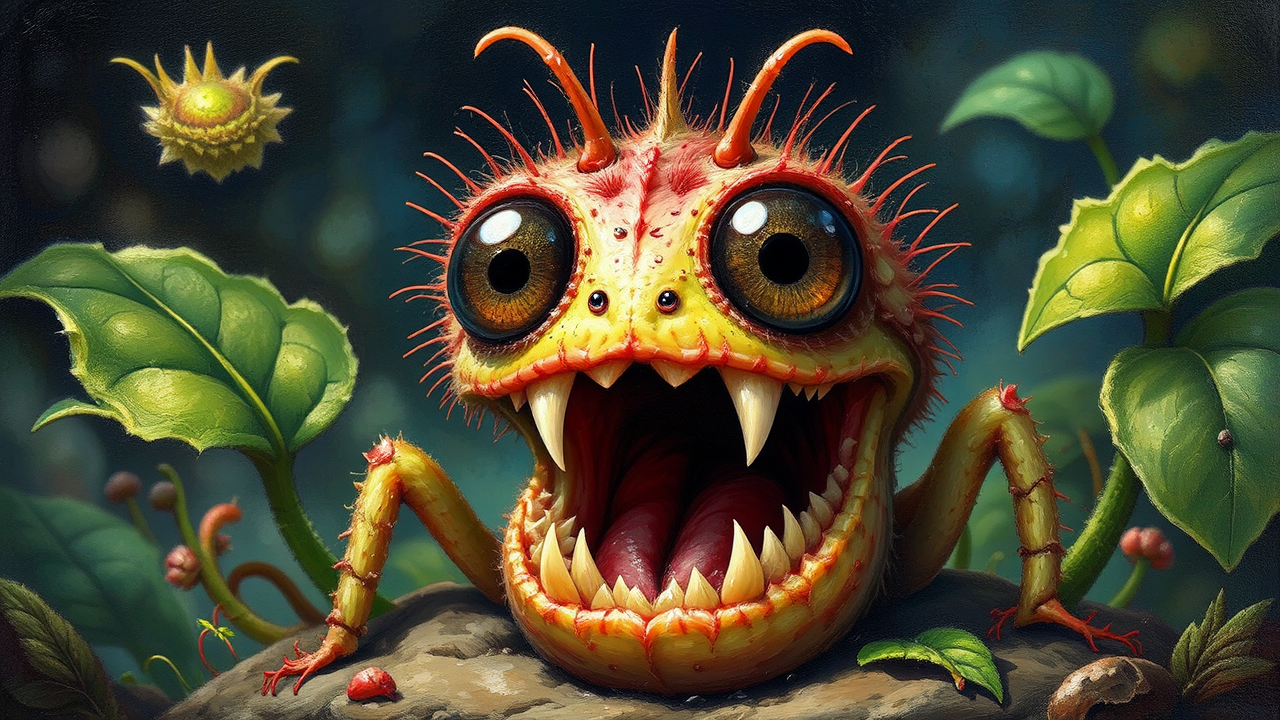 Venus Flytrap animal-like plant