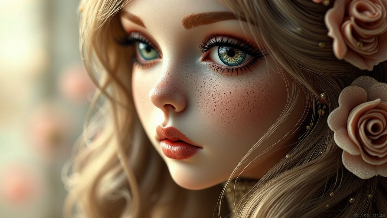 Close-up portrait of a