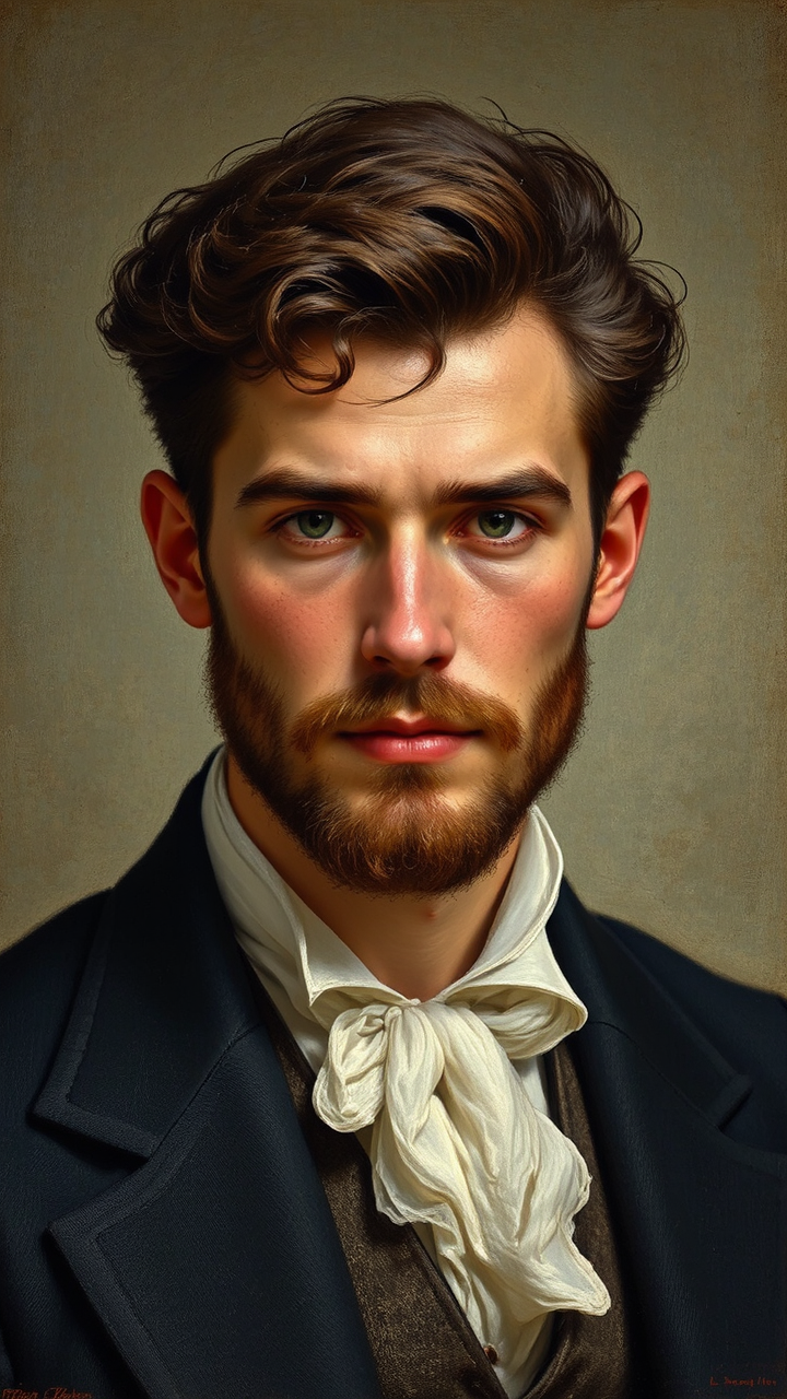 Closeup portrait of a