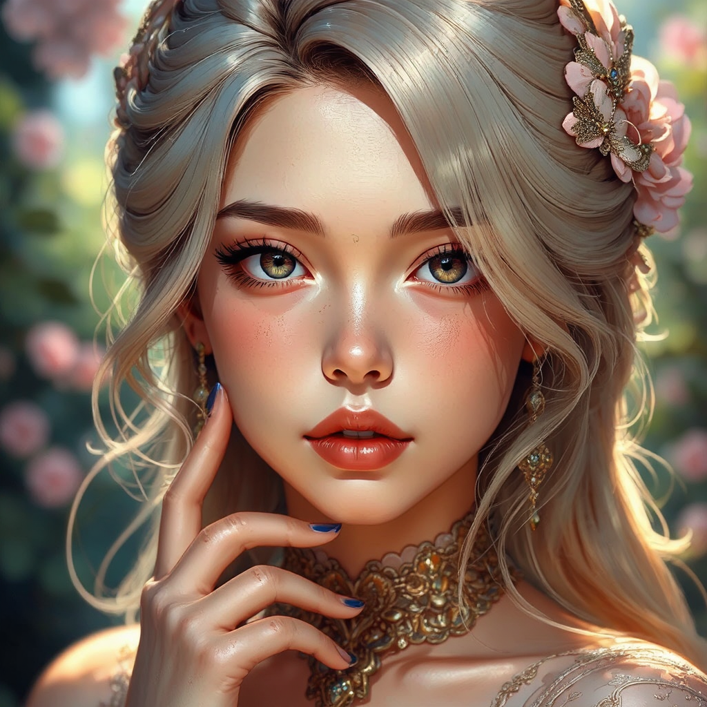 Digital painting of a