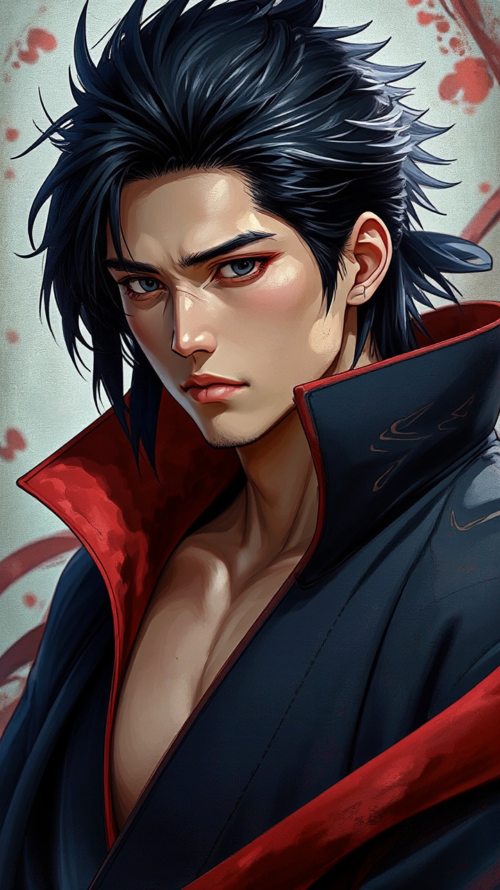 Handsome young man in