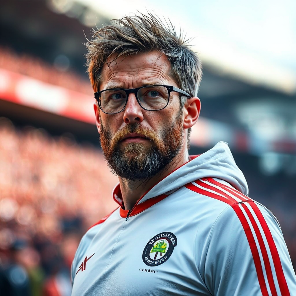 A football manager in