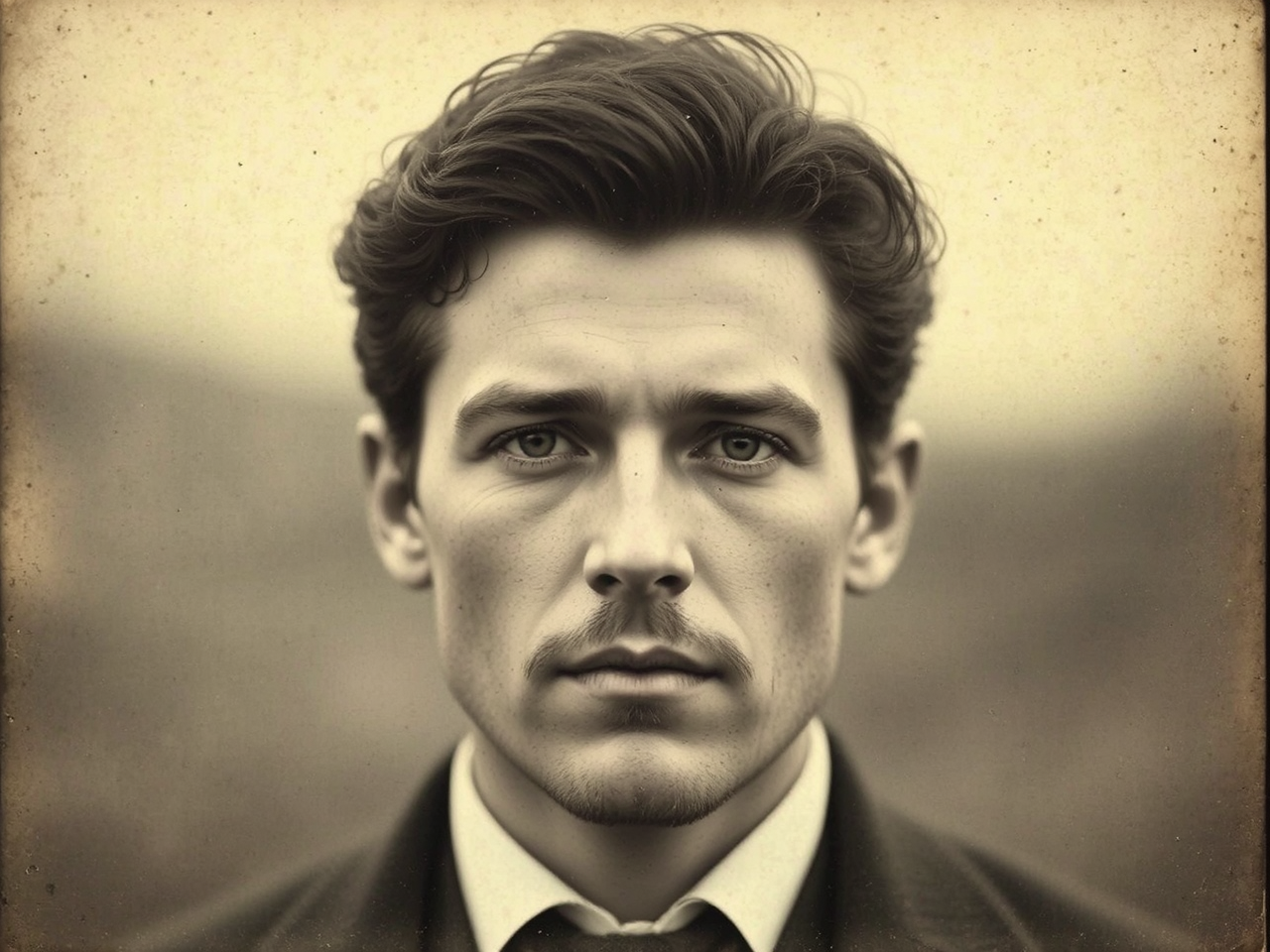 Edwardian-style portrait of hybrid