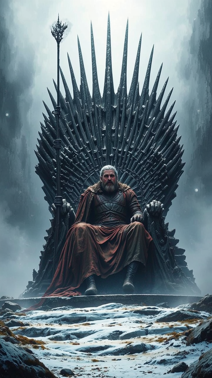 Rod Harrington sits on