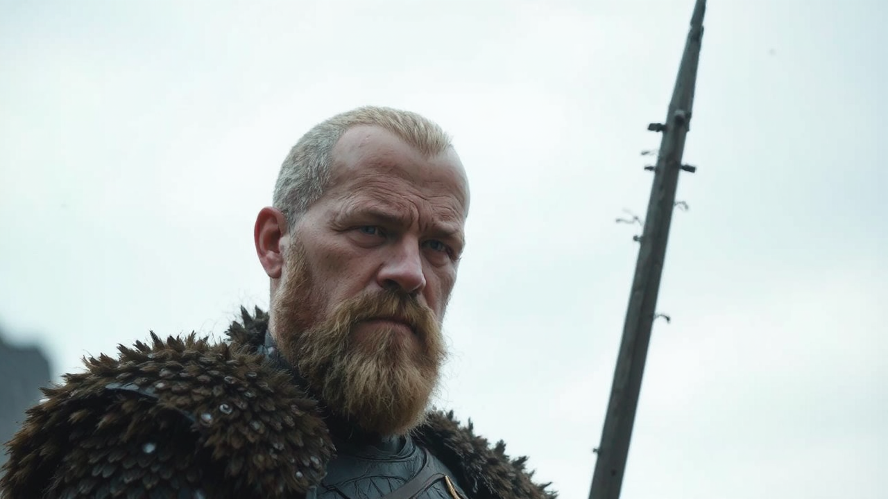 Actor Andrew Gilding appears.