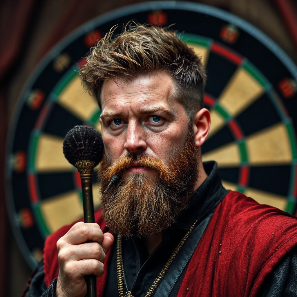 Darts player Michael Smith