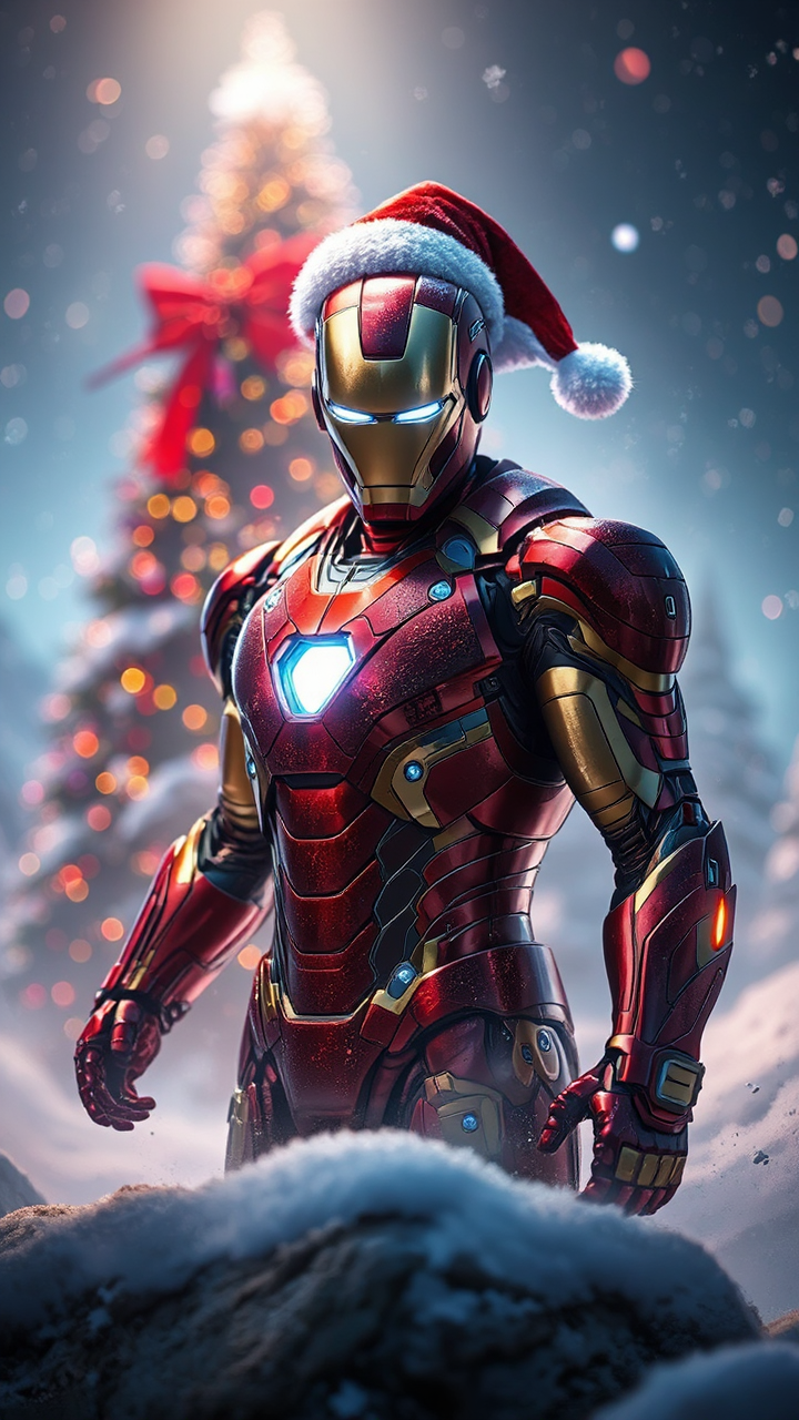 Iron Man in Christmas