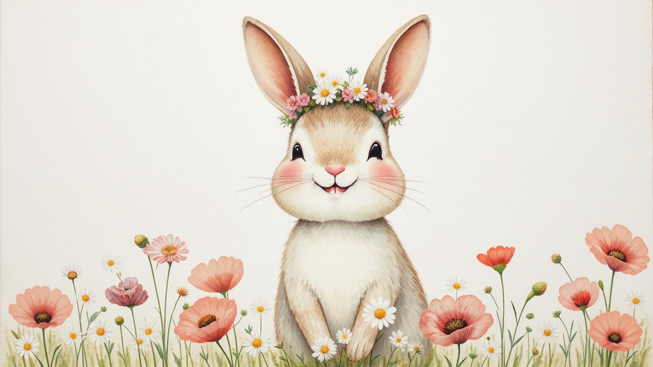 A smiling happy cute