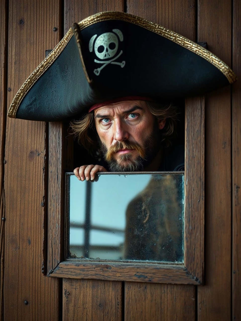 Russell Crowe with pirate