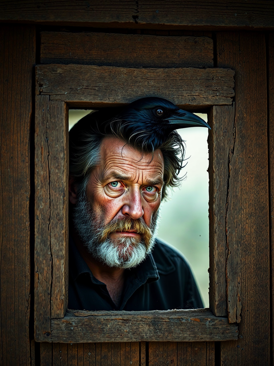 Russell Crowe with a