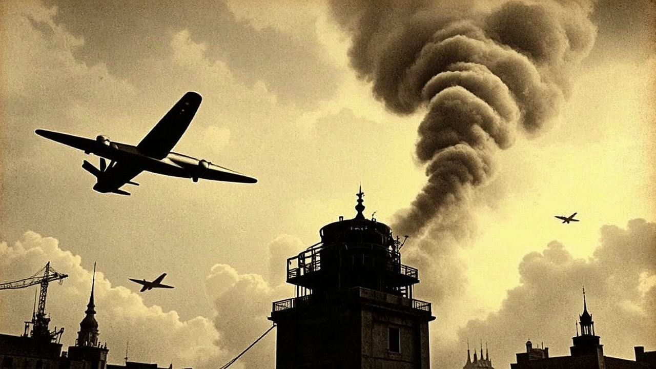 Warning system for air