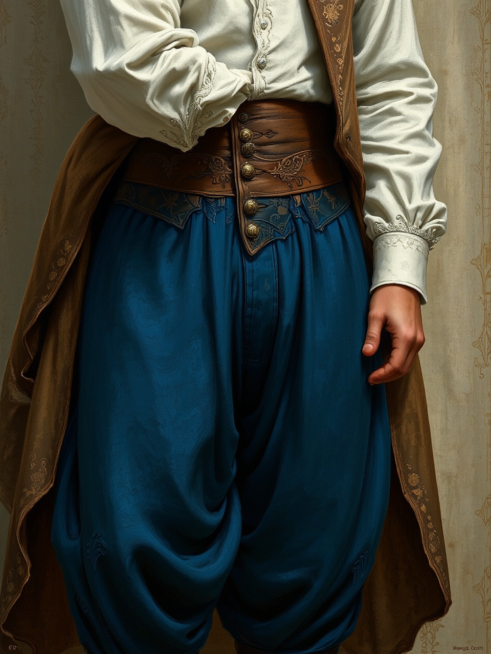 Man in brown jodhpurs