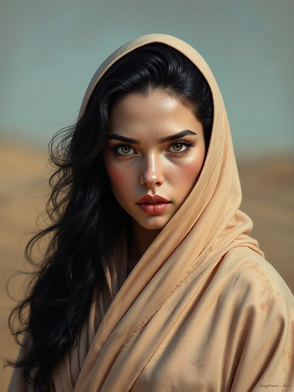 Natalie Portman portrait with