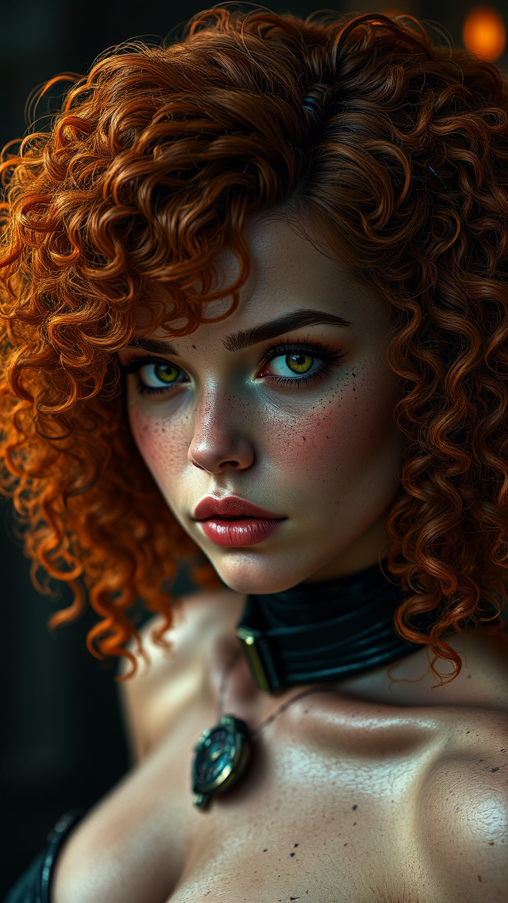 Biohazard portrait of a