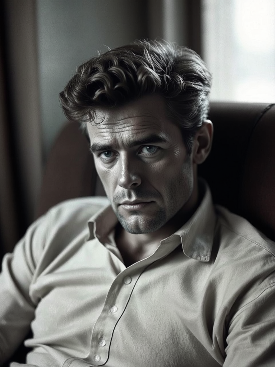 Portrait of James Dean