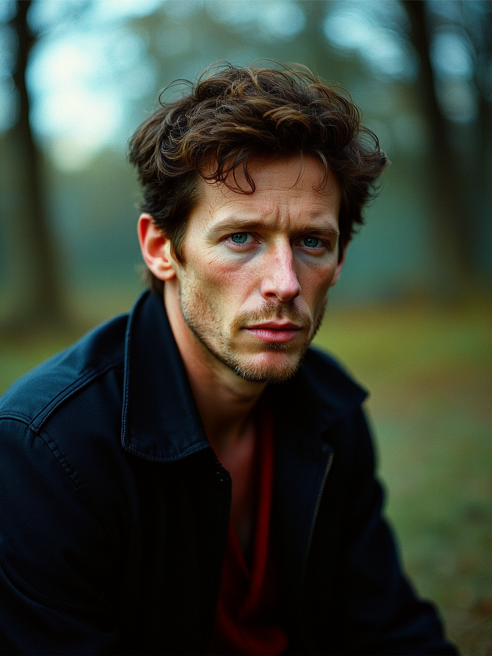 Tom Holland in portrait