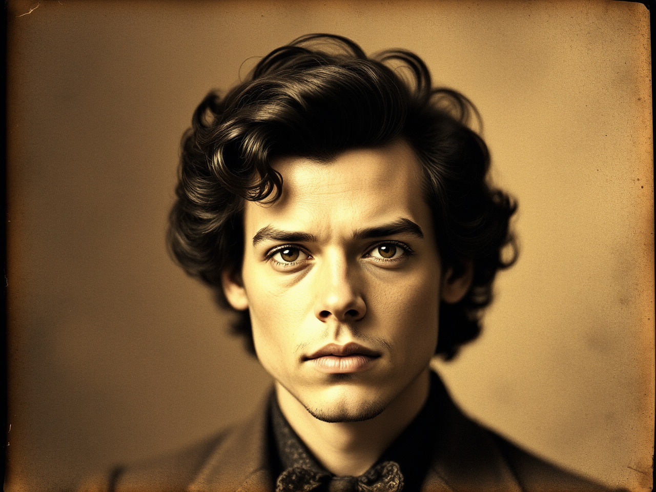 Vintage portrait of Harry
