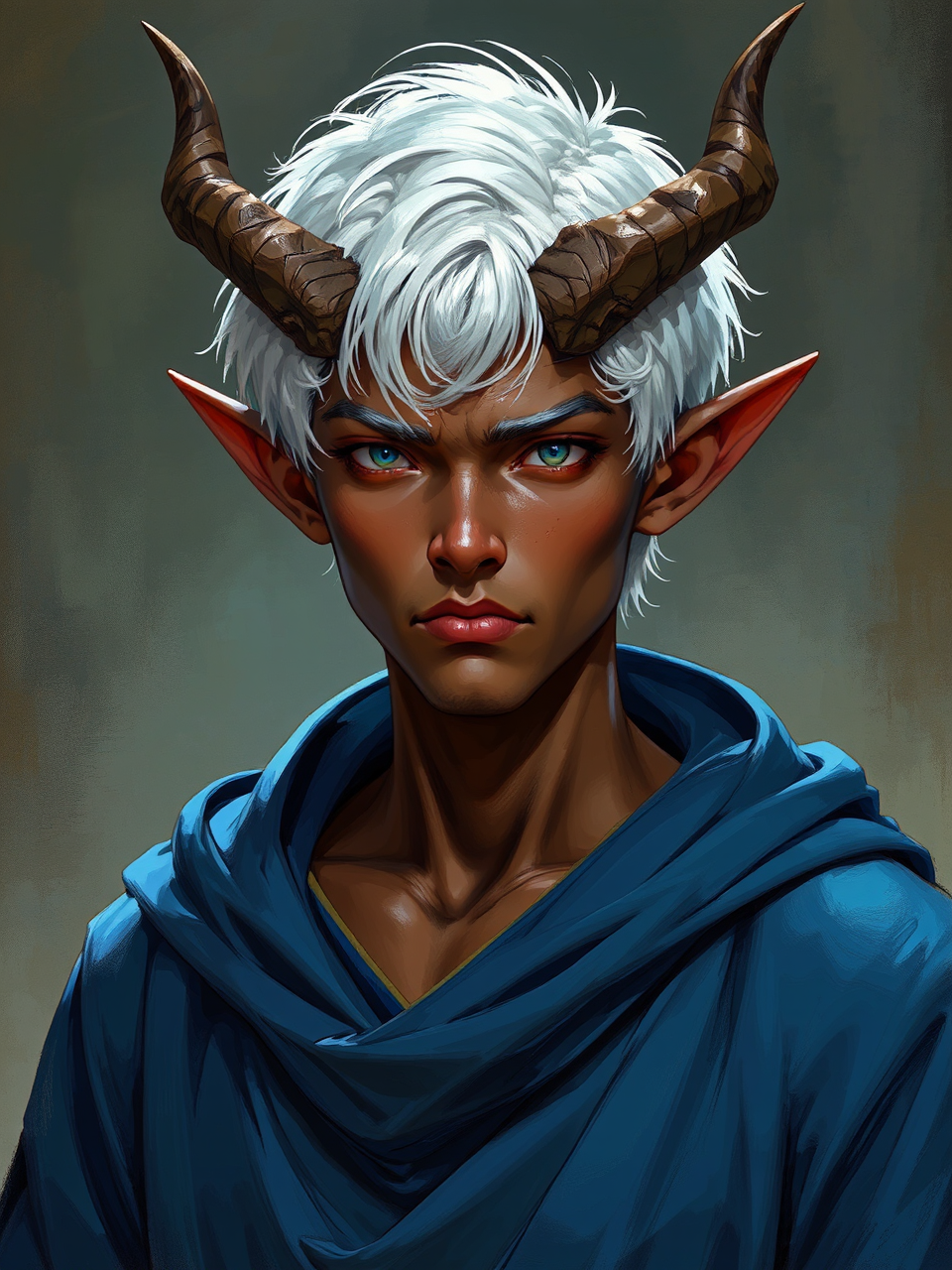 Fully dressed figure with