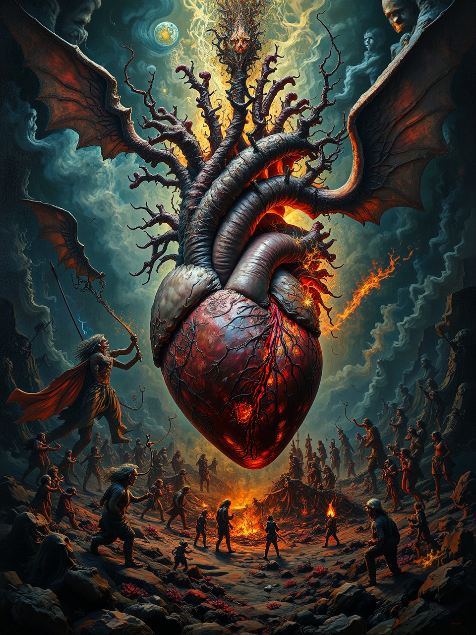 Visceral war within the