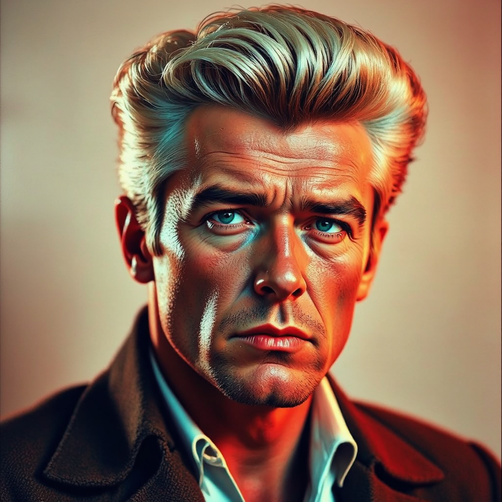 Color portrait of James