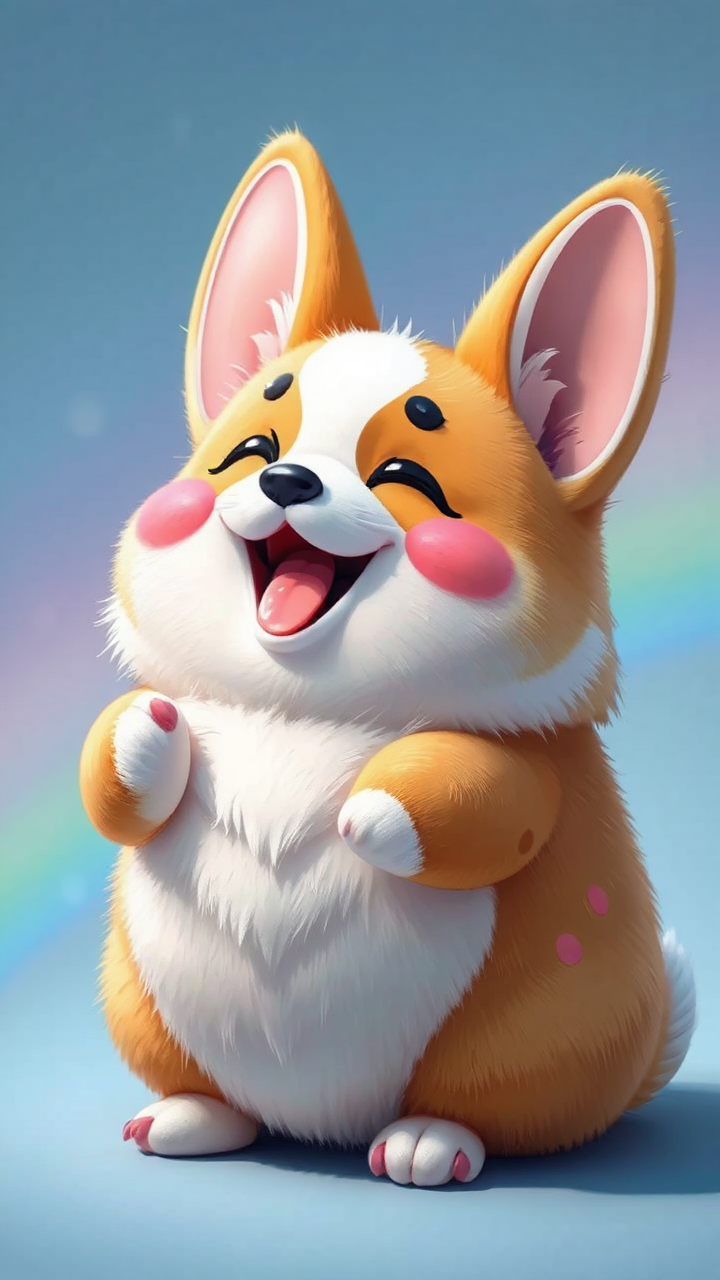 Cute and happy Furbish