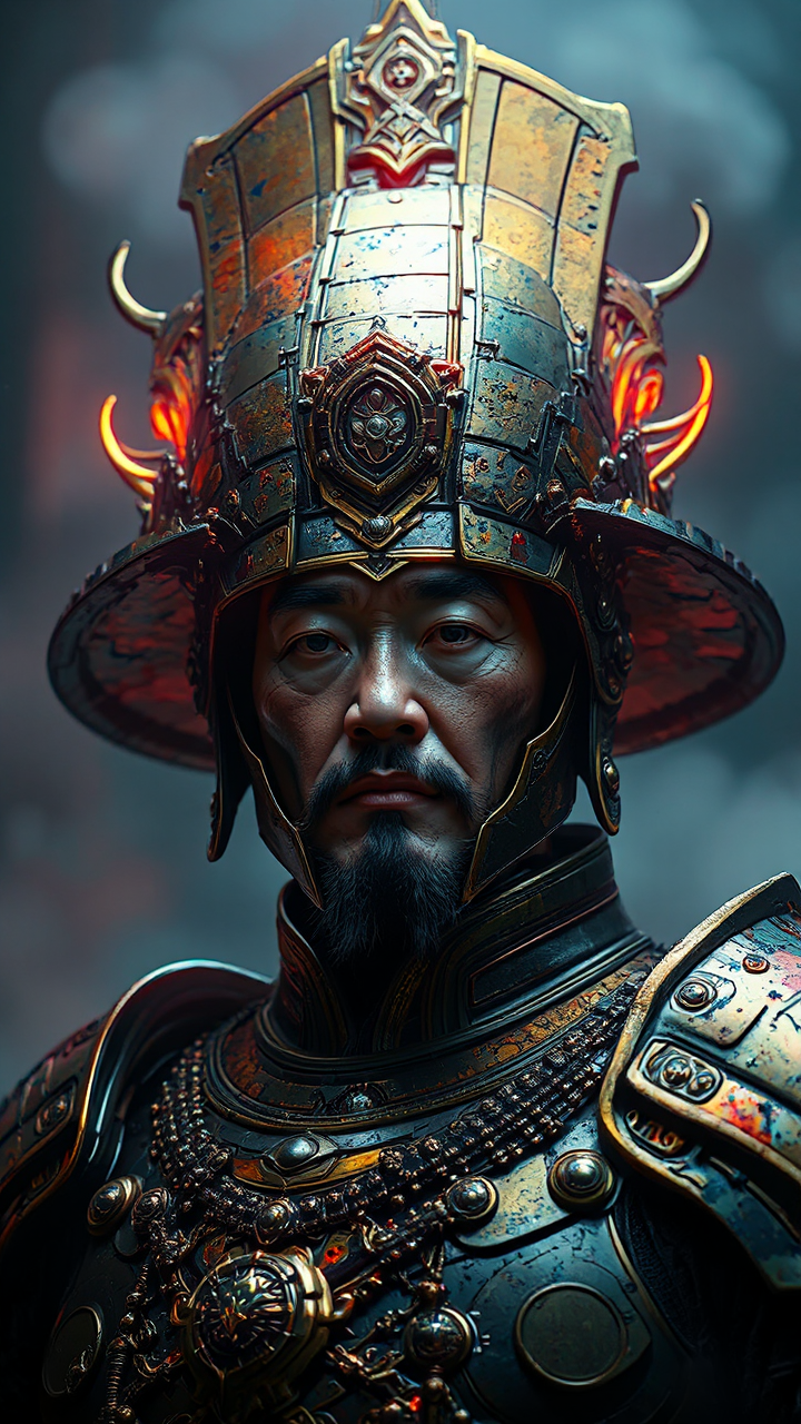 Chinese monarch in sci-fi