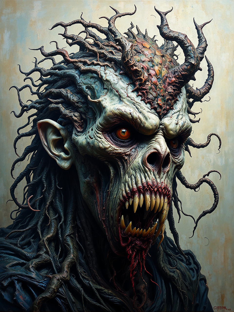 Hyperrealistic artwork of a