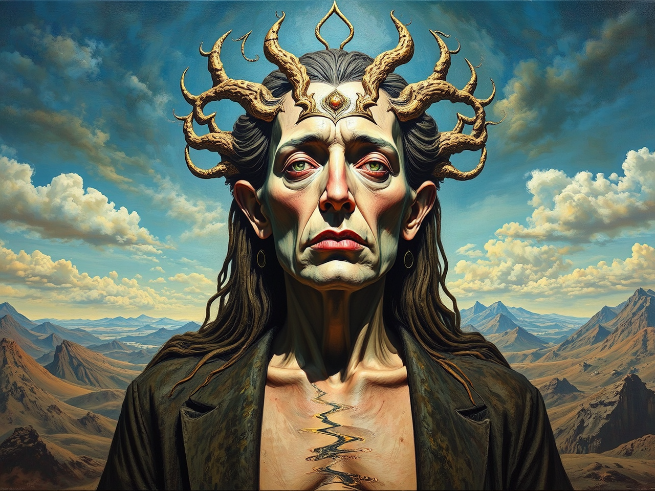 Acrylic painting on canvas