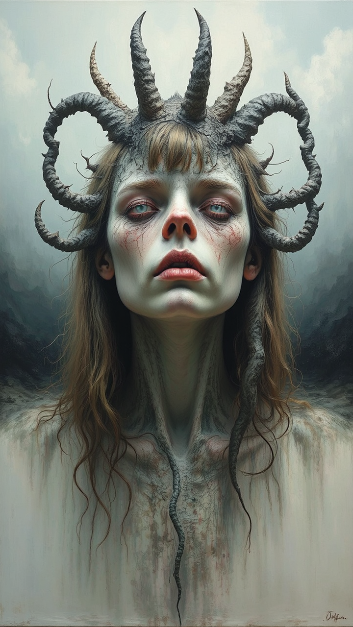 Monsters in hyperrealistic, photorealistic