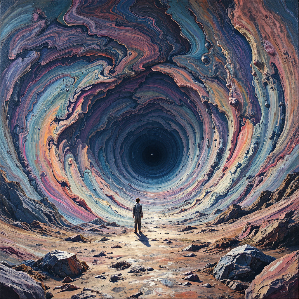 Hyperbolic spacetime vortex in