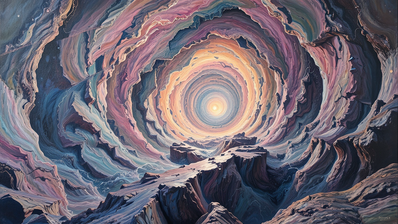 Hyperbolic spacetime vortex in