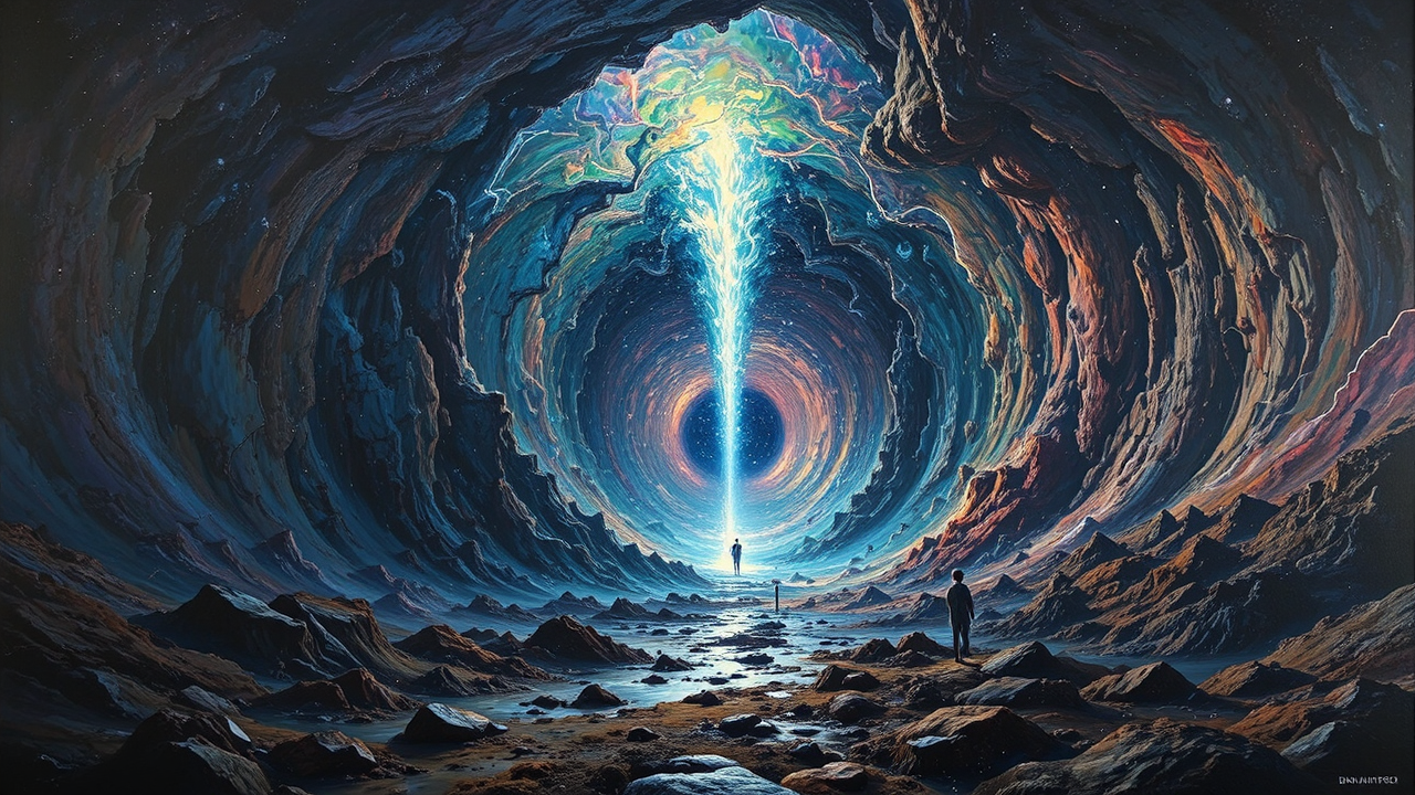 Cosmic Vortex in Space