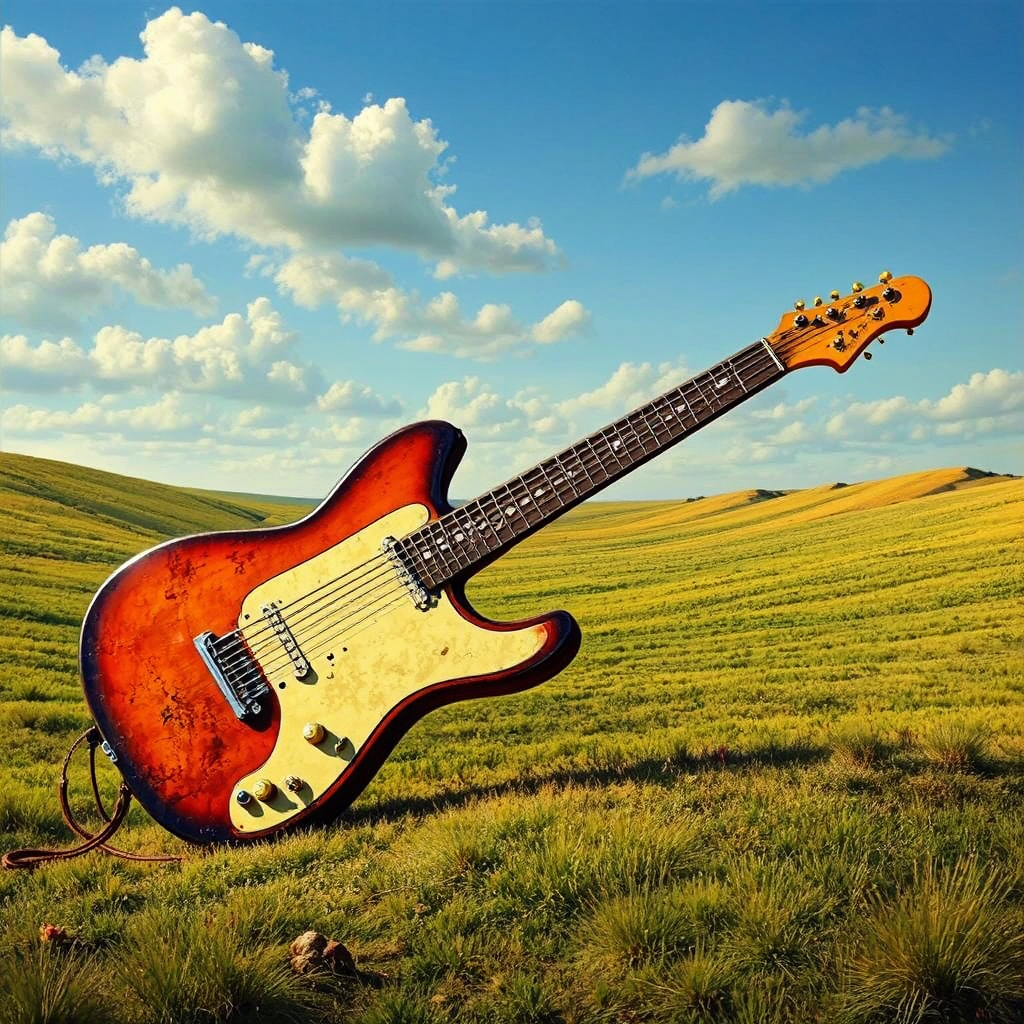 Painting of a Fender